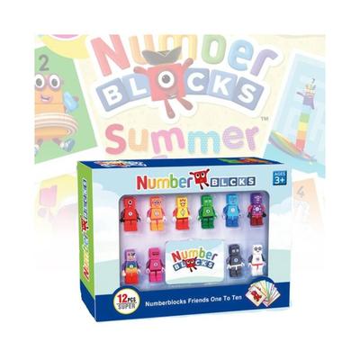 Фигурки Numberblocks Модель для сборки Игрушка Конструктор DIY Образовательный Подарок Детям