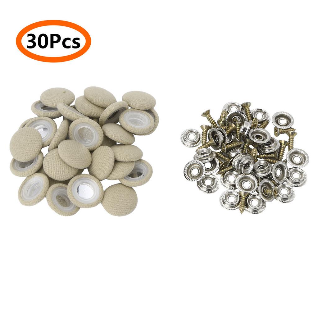 Universal Car Interior Ceiling Cloth Fixing Screw Cap Roof Snap Rivets Retainer Automotive Headliner Repair Button