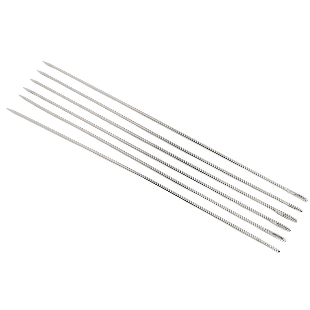 12Pcs Large Eye Sewing Needles Yarn Twine Knitting Art Crafts Steel Embroidery Thread Needle Kit