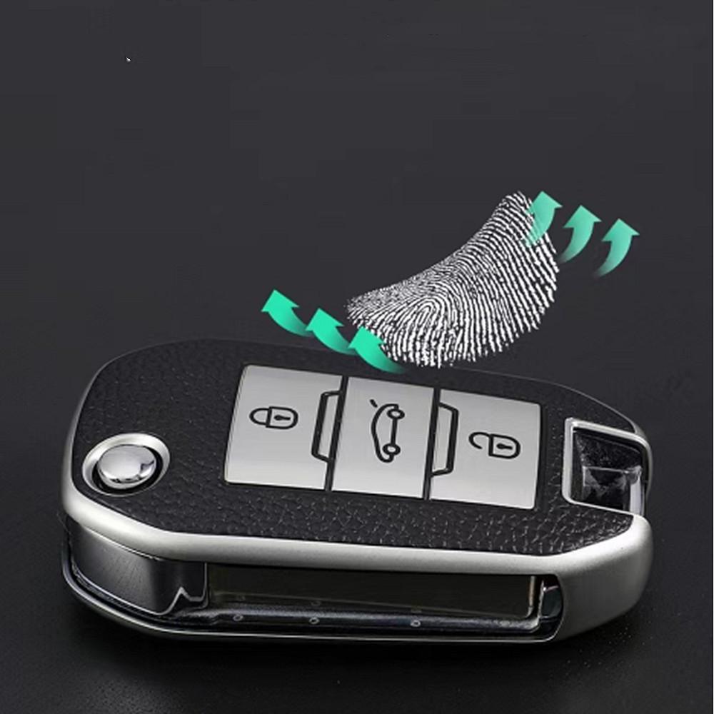 Чехол-раскладушка из ТПУ для автомобильного ключа для Peugeot 208 3008 308 508 408 2008 307 4008 для Citroen C4 C3 C6 CACTUS C8 аксессуары