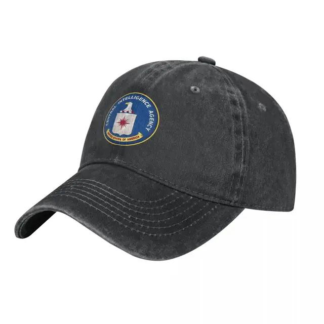 CIA Funny Baseball Cap cotton Hats Adjustable Hat Fashion Casual Cap Truck driver Hat