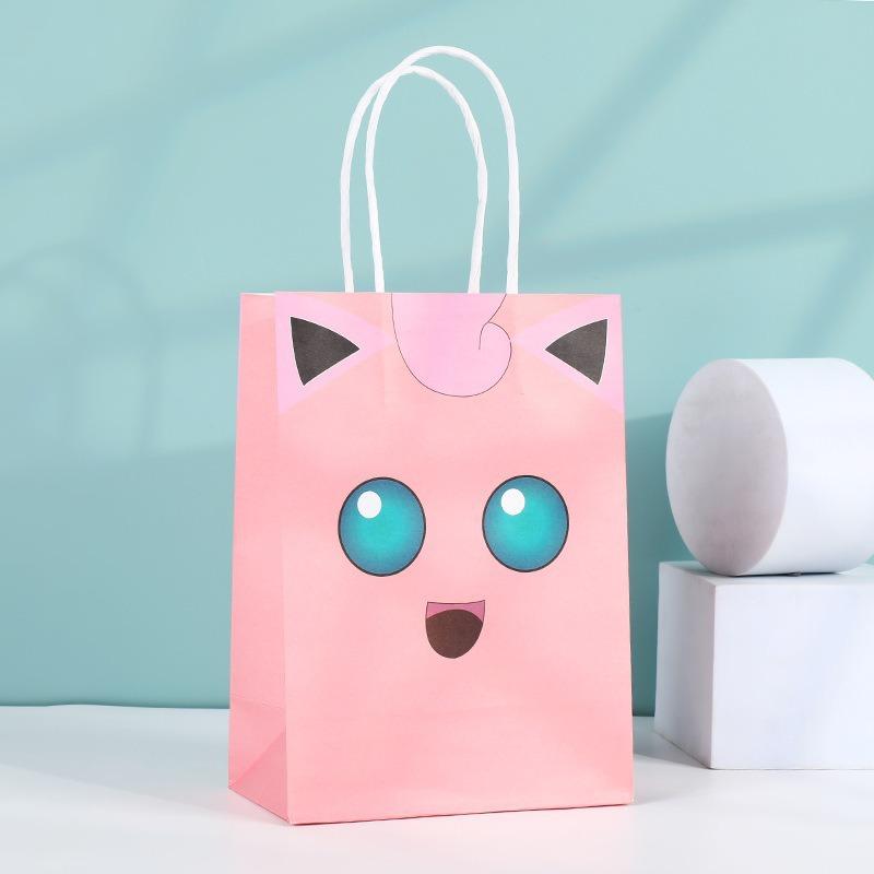 12Pcs Cartoon Gift Handles Bags Shopping Birthday Party Favor Bags