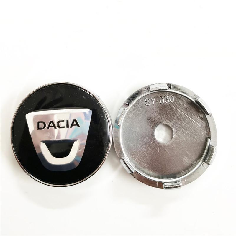 4pc 56mm 3D Car Badge Wheel Center Cover Hub Cap Stickers For Dacia Duster NFHR Logan Sandero Jogger Spring Stepway Dokker Lodgy MCV