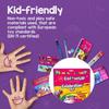 Cello ColourUp Celebration Kit Gift Pack with 10 Wax Crayons, 12 Oil Pastels, 15 Mini Sketch Pens & Activity Book for Kids, Pack of 2