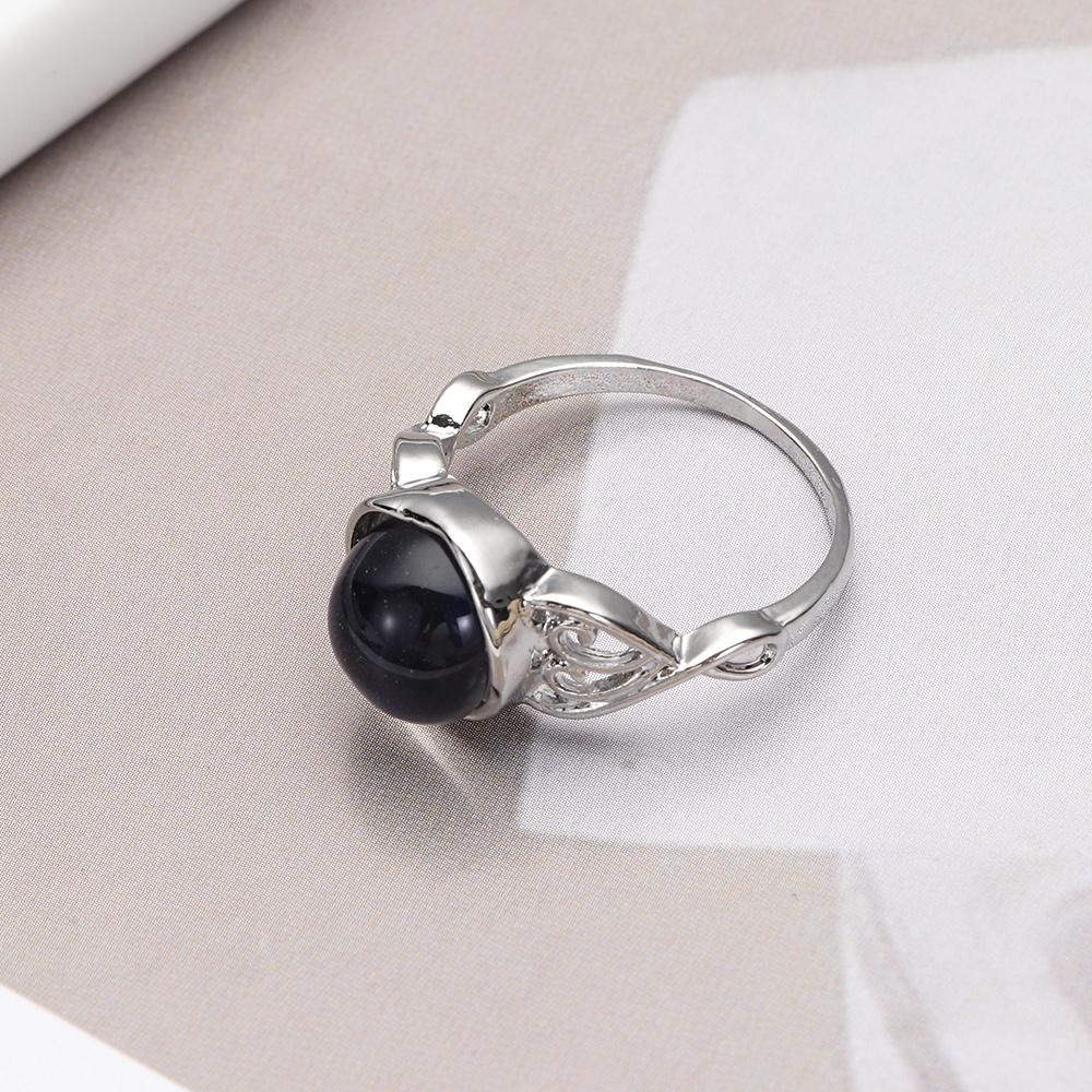 Size 5-10 New Fashion Gift For Women Girl Color Change Rings Mood Ring Luminous Temperature Control