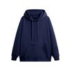Loose Fit Men's Hoodie Sweatshirt Pure Color Fleece Lined Hooded Jacket Basic Style Autumn Winter New Arrival Casual Top