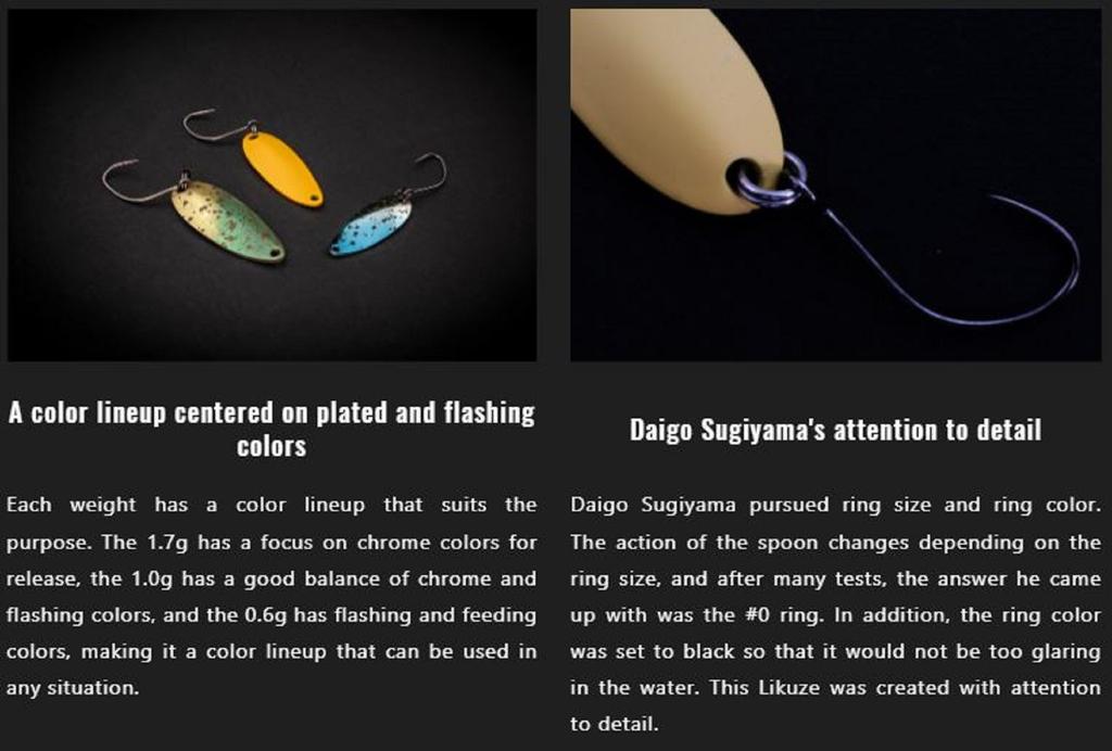 Jackall Timon Rekuze Trout Spoon 1.0 Grams 162 Daigo Secret Glow (6087)