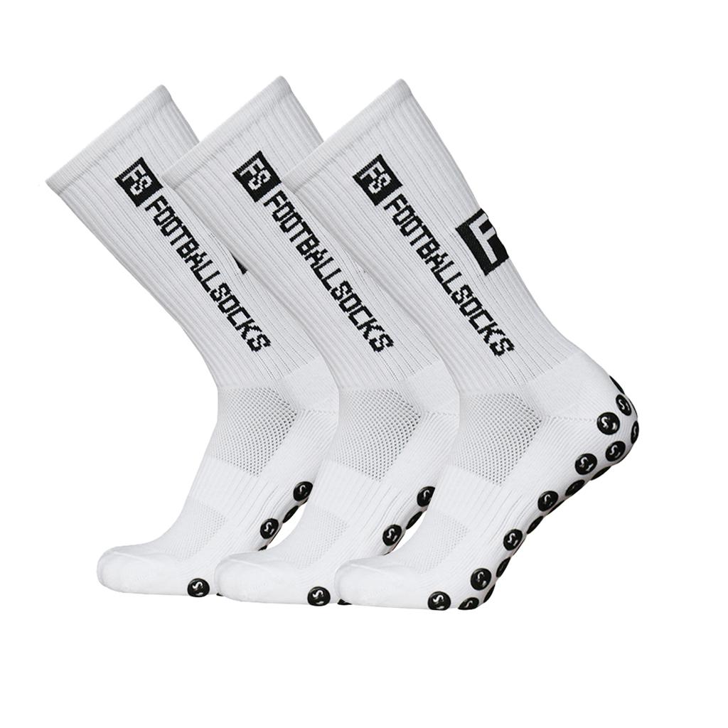 3 упаковки спортивных носков, компрессионные носки, спортивные чулки, противоскользящие быстросохнущие футбольные носки для футбола