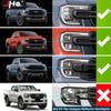 JHO Color Changing Module Amber Front Headlights Frame Daytime Running Lights Replace Functional Unit For Ford Ranger T9