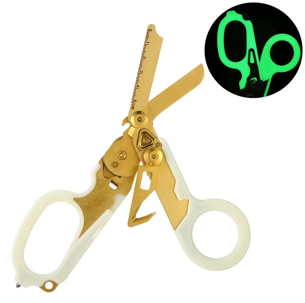 Tactical Multifunction Scissor For Leatherman Raptors First Aid Expert Folding Scissors Outdoor Survival Tool Combination Gadget
