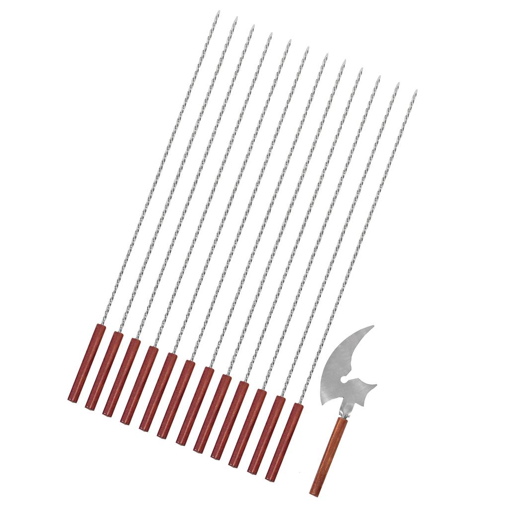 Набор для нарезки шампуров Captain Stag BBQ (КАПИТАН ОЛЕНЬ) 13-секционный UG-3500