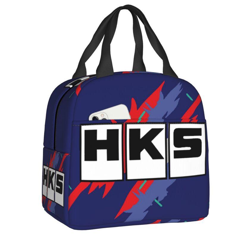 Custom H-HKSES CLK Insulated Lunch Tote Bag for Women Portable Thermal Cooler Food Lunch Box Kids School Children