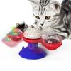 Windmill Cat Toy Interactive Pet Toys for Cats Puzzle Cat Game Toy with Whirligig Turntable for Windmill Cat Toys Cat Spinner Cat Spinner Toy