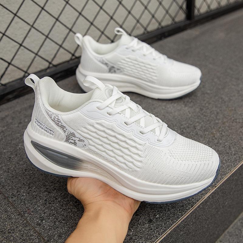 Новая спортивная обувь дышащая, модная и удобная, амортизирующая обувь для бега в длину и мужская повседневная обувь.