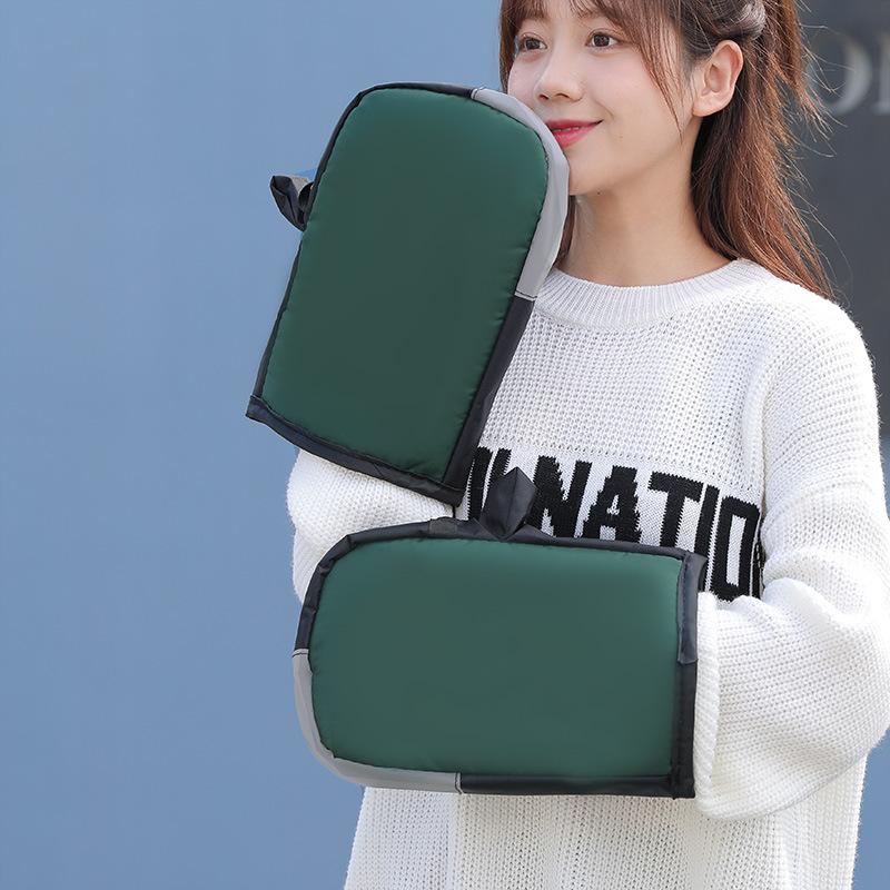 Motorcycle Scooter Handlebar Grip Gloves Muffs Winter Cycling Waterproof Windproof Bikecycle Handlebar Gloves Moto Accessories