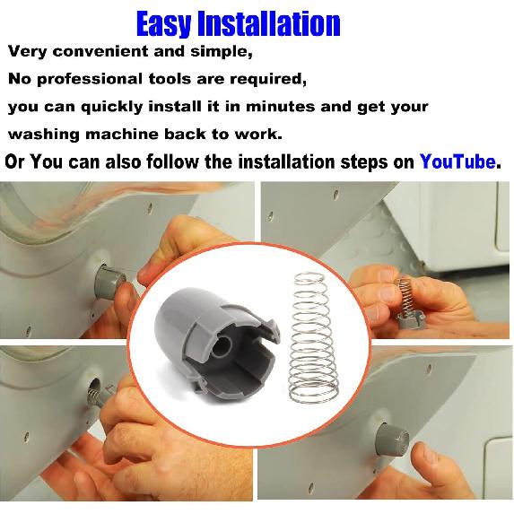 AGM73610701 Запчасти для стиральной машины Магнитный толкатель двери для Kenmore LG Стиральная машина Детали толкателя AGM73610702 MEG61961401 2002592 AP5331994 Подходящий магнитный держатель двери