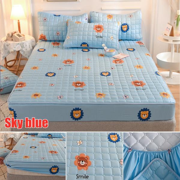 Модный 100% хлопок, толстый наматрасник, наматрасник, наматрасник, мягкий наматрасник, моющийся простынь, домашний текстиль