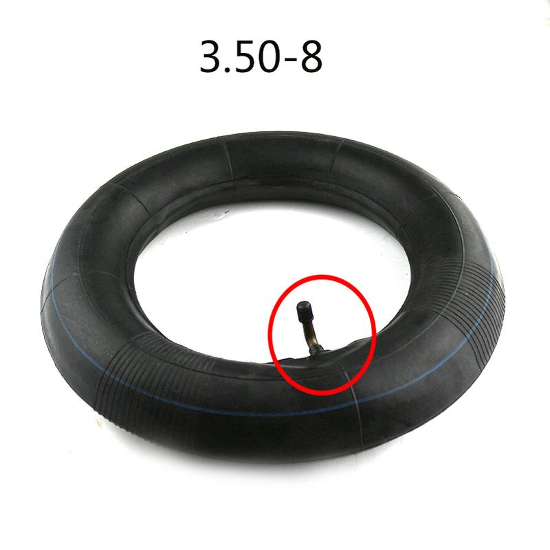 Новая камера 3.50-8 со штоком TR13 Подходит для 3.50-8 Черная Резина 3.50-8 внутренние и внешние шины
