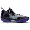 Li Ning Shadow 3 Амортизирующие Скользкие Устойчивые к истиранию Низкие Баскетбольные Кроссовки Мужские Черно-Фиолетовые ABPR049-5