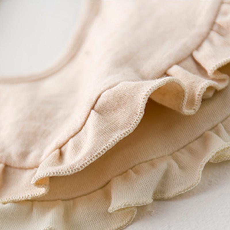 Baby Bibs Gentle Soft Double Layer Cotton Baby Newborn Infant Bibs for Unisex Boys Girls for