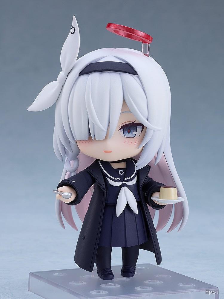 10CM Blue Archive Figure Anime Prana Cute Q Version Desktop Standing Posture Animation Model Toy Gift Collection Ornaments PVC