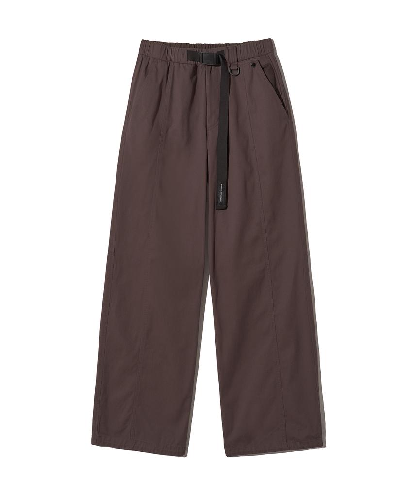 PHYSICAL DEPARTMENT Double Pocket Belt Pants Brown