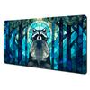 Magic Cards Rug With Zone Mtg Playmat Raccoon Messenger Anime Theme Gathering Game Mat Desk Mat Tcg Rug Commander Battle Playmat