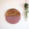 Настенное искусство из макраме ручной работы - Современный декор для дома в стиле бохо