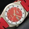 Б/у винтажные автоматические японские мужские часы SEIKO 5 с арабским красным циферблатом a434957-2 R122-a434957
