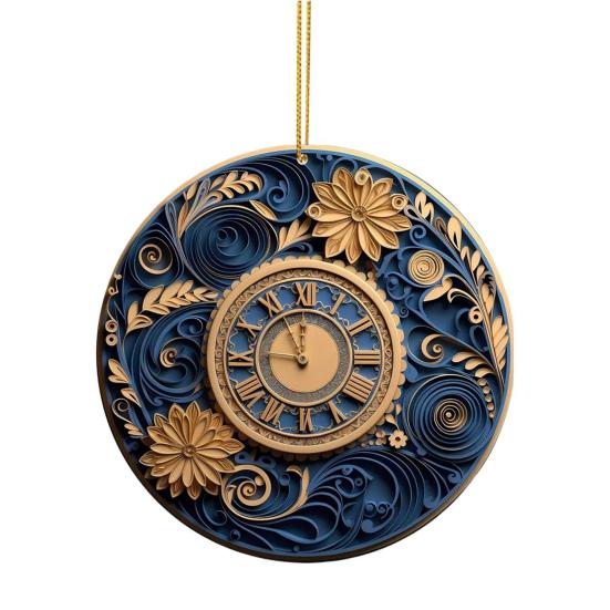 Рождественские украшения Акриловые снежинки, олени, снеговики, подвесные украшения для рождественской елки, домашний декор для вечеринки