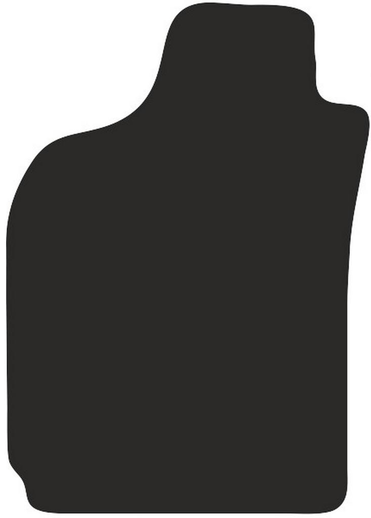 Rubber-Backed Polyamide Driver Floor Mat For Fiat Siena Sedan 1996-2006
