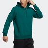 adidas Мужская спортивная толстовка с логотипом на спине, зеленая H39273