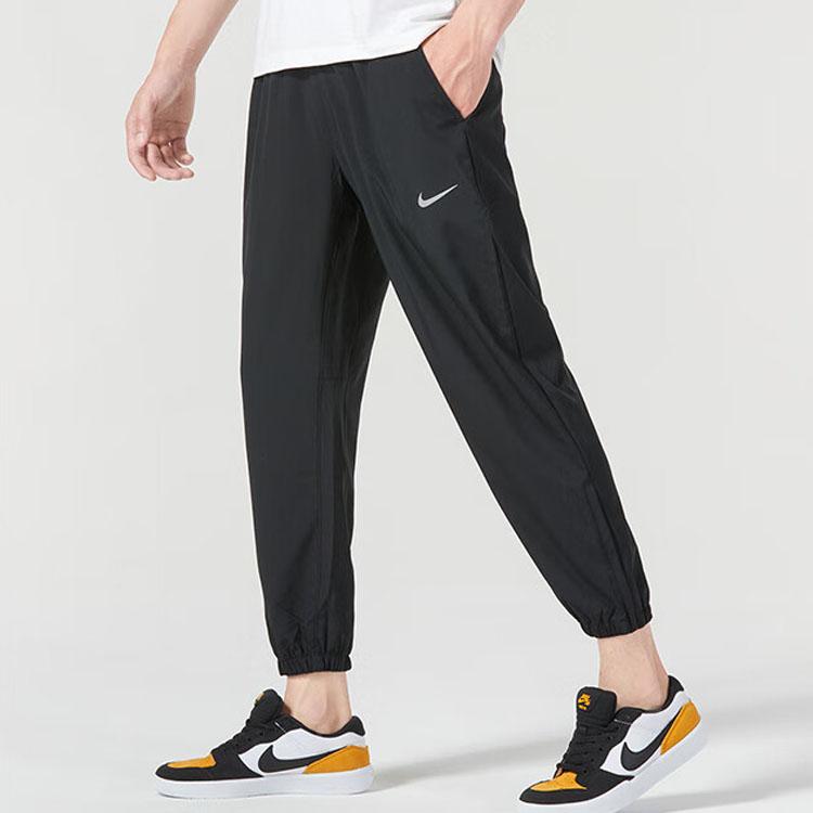 Nike Мужские трикотажные спортивные штаны Dri Fit Черные FB7498-010