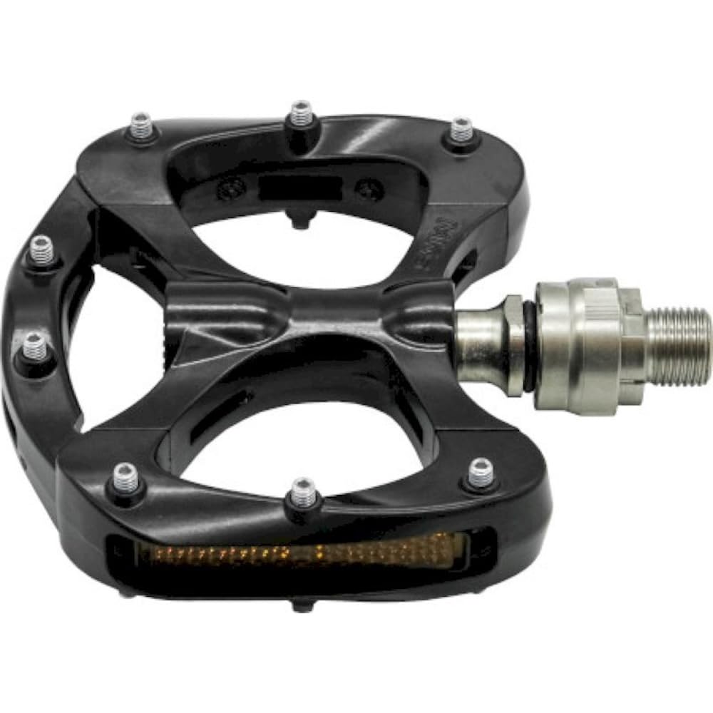 MKS (Mikashima Manufacturing Co., Ltd.) Bicycle Pedals Pretzel Ezy Superior Black
