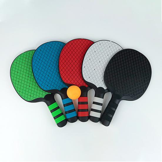 Ракетки для пинг-понга, силиконовые, тренировочная ракетка для пинг-понга с эргономичным дизайном