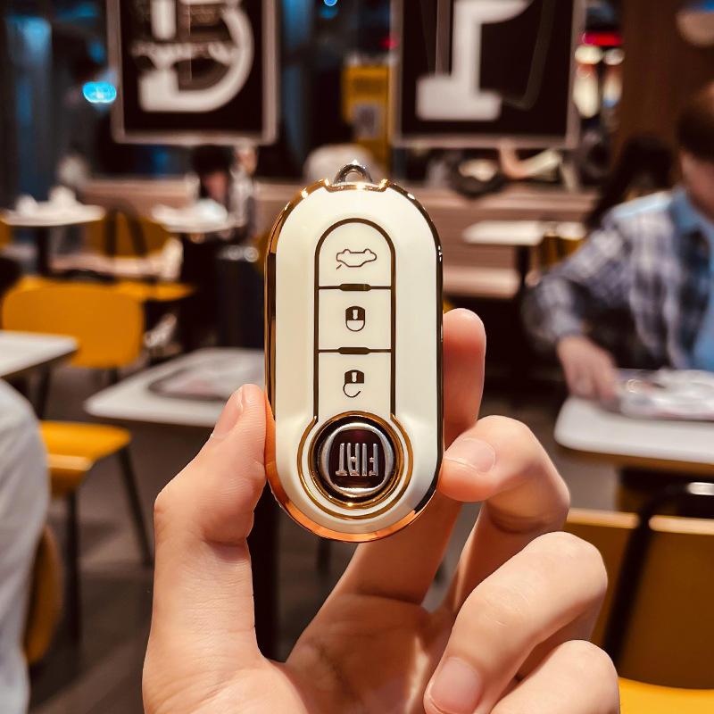 Applicable Fiat500Key Cover BoyueBravoIveco Ousheng Car Key Protection Cover