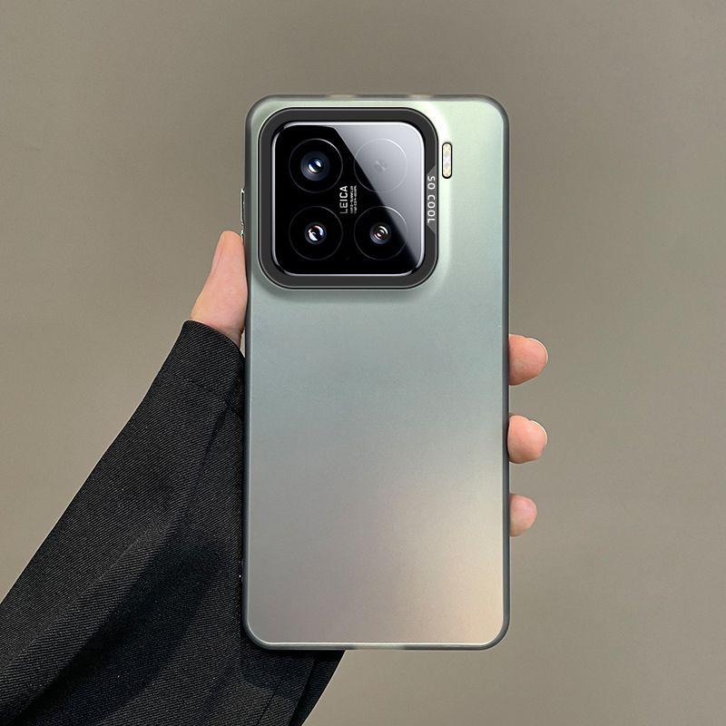 Чехол для телефона Xiaomi 15 Pro Чехол Xiaomi 15Pro Чехол Матовый лазерный цветной бампер броня противоударный чехол