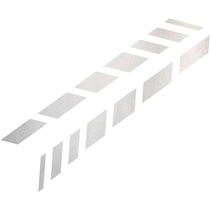 Autocollant Pour Voiture - FOLIATEC - Shades - Argenté Chromé Mat - 9 X 77 Cm - Résistant Aux Intempéries