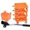 Furniture Lift Mover Tool Set 500kg Load-capacity Easy To Install Appliance Slider Heightening Pad Furniture