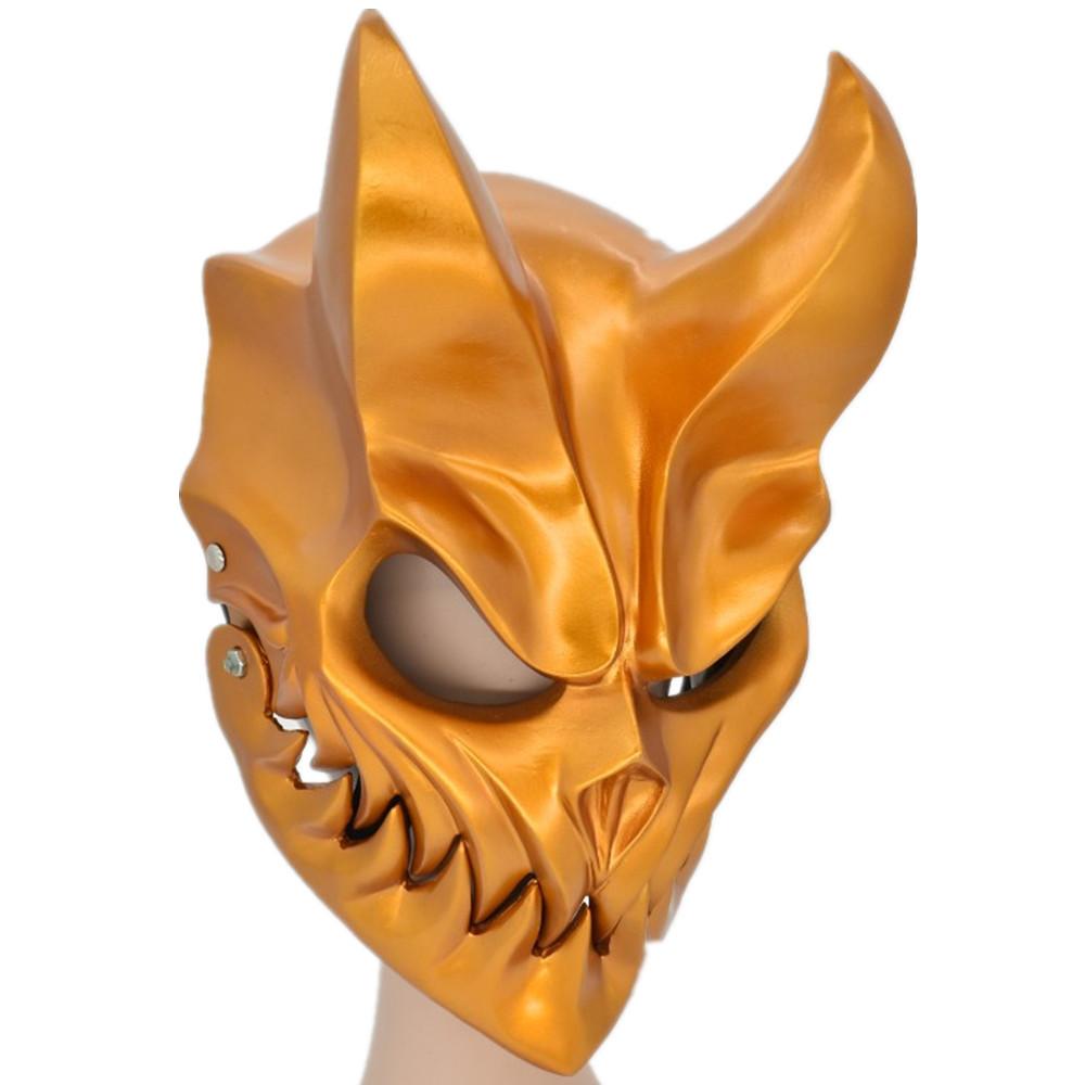 Забавная маска Бога Смерти на Хэллоуин из полимерной смолы для дома с привидениями и костюмированных игр