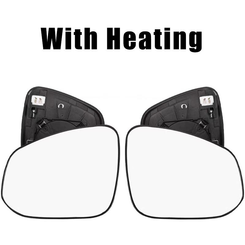 For Toyota RAV4 RAV 4 Reversing Mirror Lens Rearview Mirror Lens Reflector With Heating