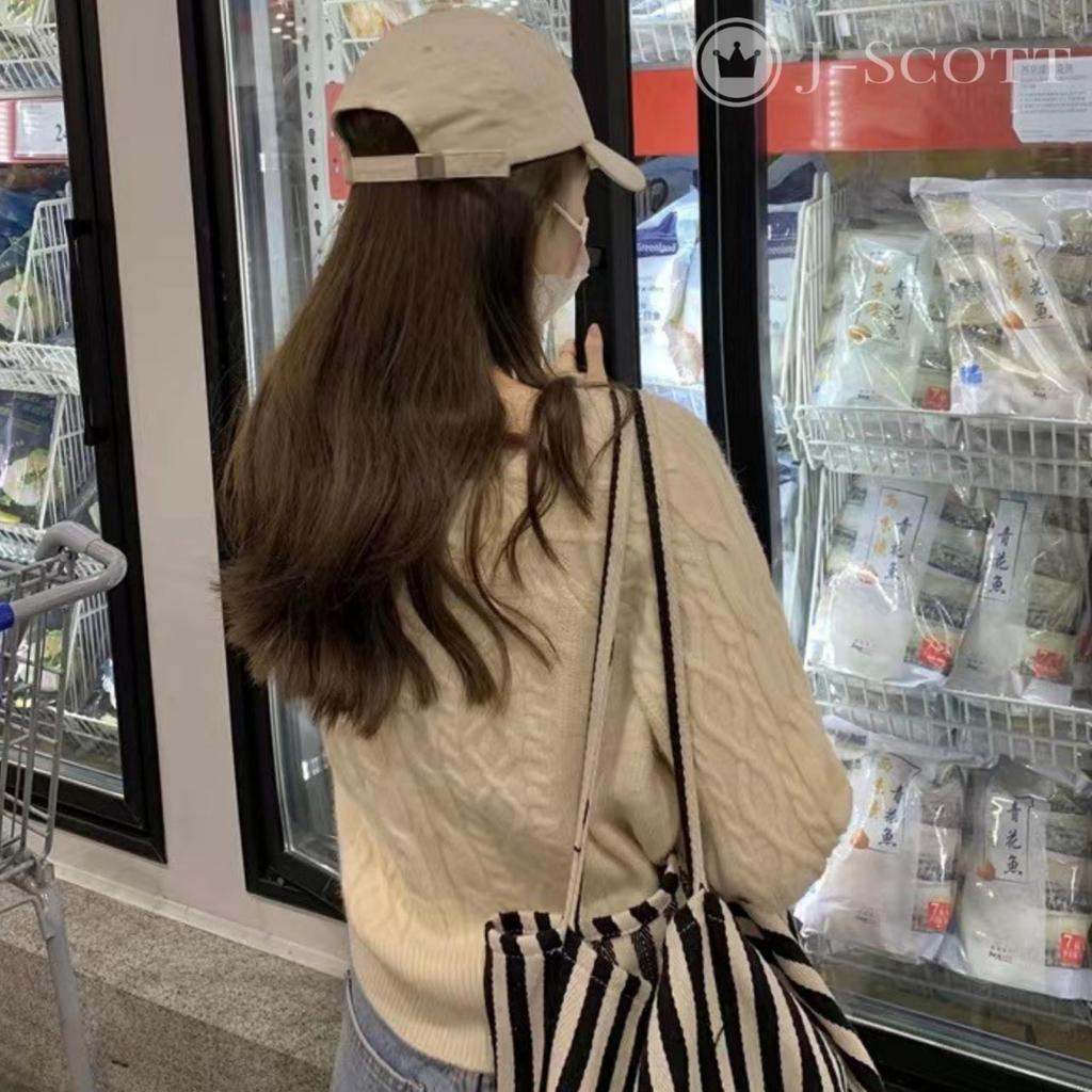 J-Scott Women's Cable Knit Pullover Sweater with Square Neck, Puff Sleeves, and Short Length, Ivory, JS125-IV-S