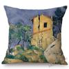 French Impressionism Artist Paul Cezanne Bather Still Life Country Views Oil Painting Sofa Pillow Cover Decorative Cushion Cover