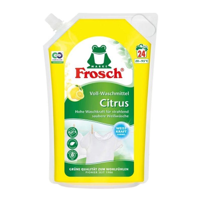 FROSCH Цитрусовые (Лимон) Жидкое средство для стирки 1,44 л