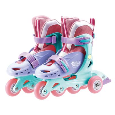 Роликовые коньки Maruka Rollin Posin, Веселый розовый, Спортивные роликовые коньки, Возраст 6-12 лет, 196713