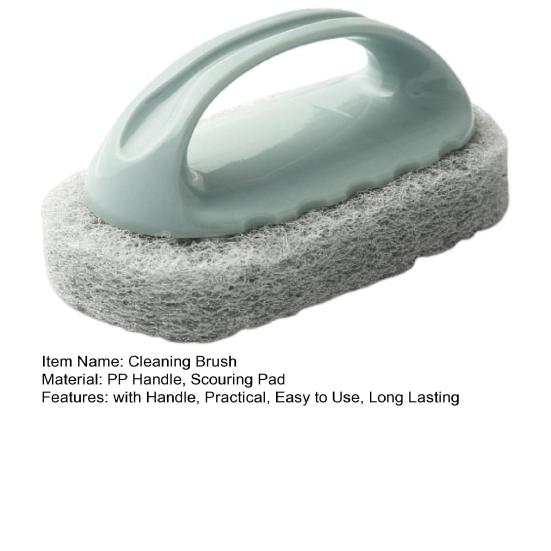 Чистящая щетка Чистящая подушечка с дизайнерским использованием Не царапает сухую и влажную ручку Удобная плитка для захвата