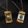 Tears of the Kingdom Purah Pad Necklace Zeldas Master Sword Model Metal Pendant Necklace For Game Fans Collectible Souvenir Gift