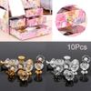 Cabinet Handles Wardrobe Diamond Shape Pull Handle Crystal Glass Knobs Cupboard Pulls Door Knobs