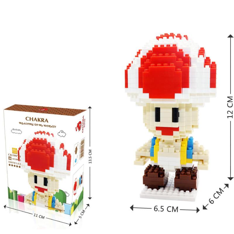 Super Mario Bros Plastic Puzzle Toy For Kids Educational Building Blocks Gift