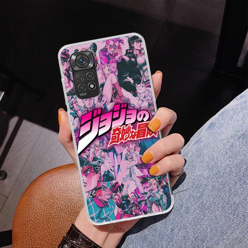 Все чехлы для телефона JoJo's Bizarre Adventure для Xiaomi Redmi Note 15 14 13 12S 12 11 Pro Plus 14S 11S 11E 10 10S 11T 5G Персонализированные